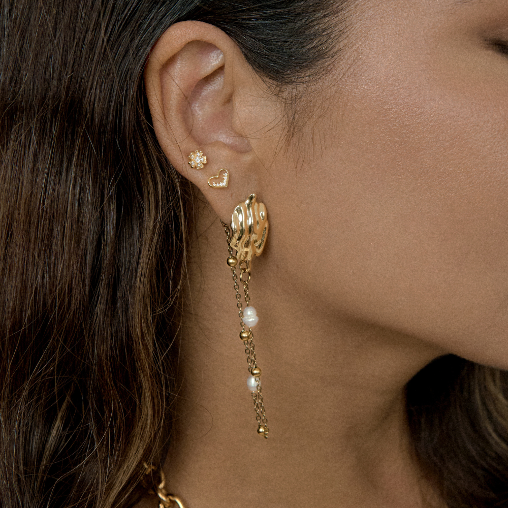 ARETES PEARL FALL - 10495