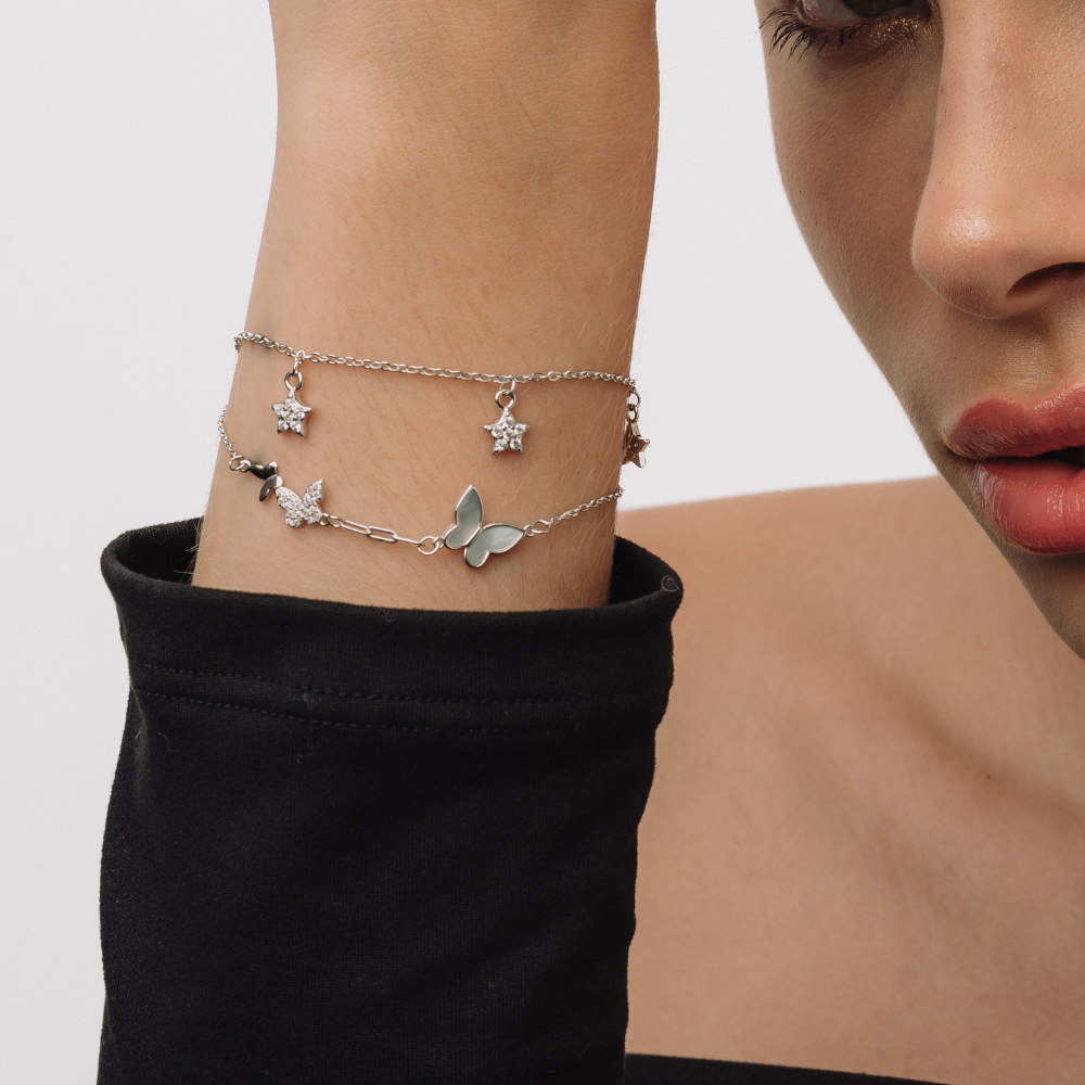 PULSERA SILVER STAR - 6063