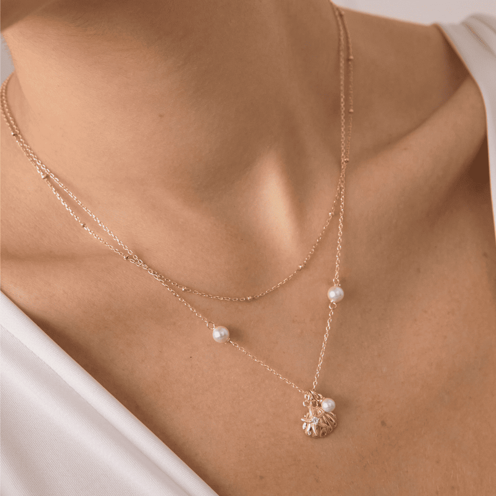 COLLAR ESTRELLA Y CONCHITA - 8613