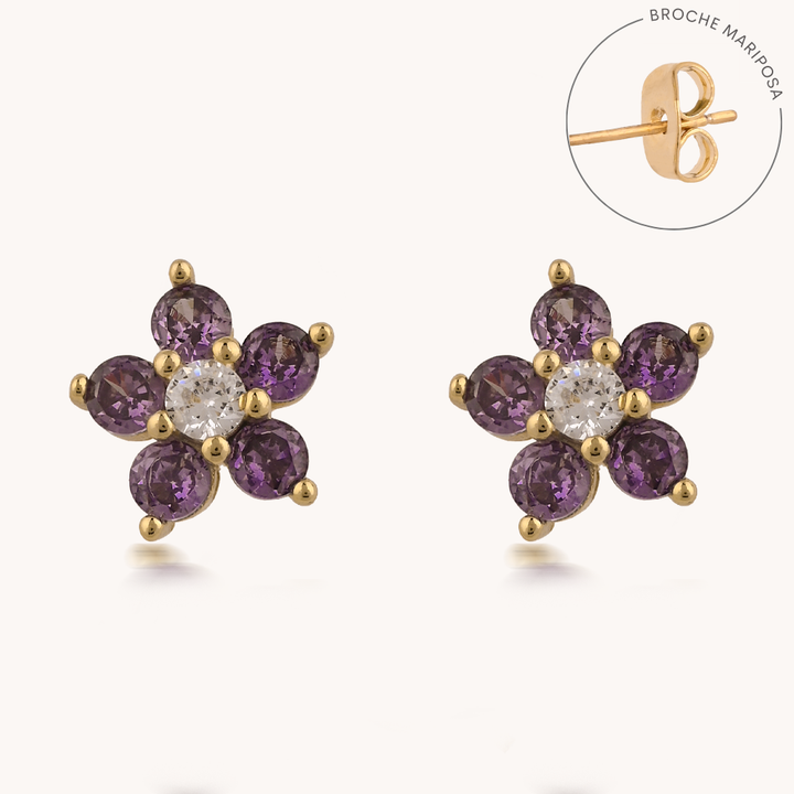 ARETES BLOOMING VIOLET - 9123