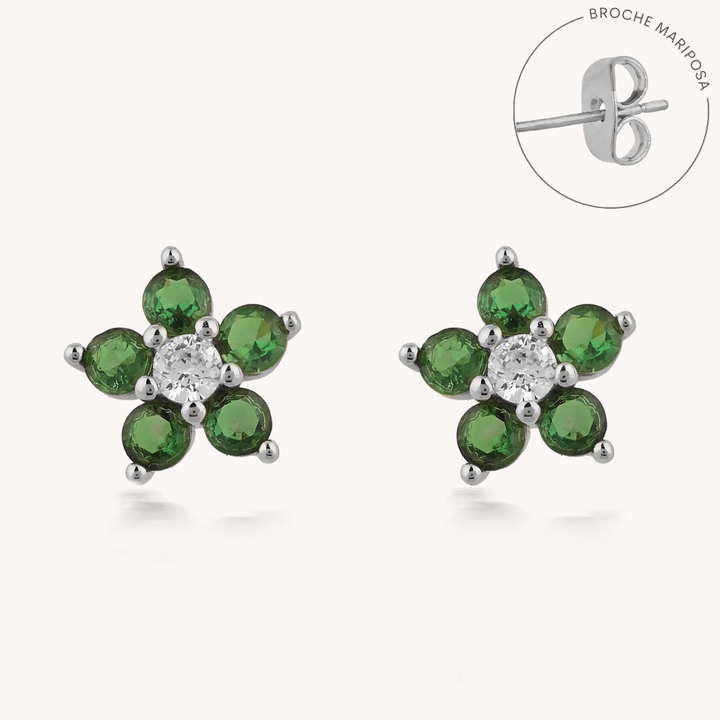 ARETES BLOOMING ESMERALD - 9117