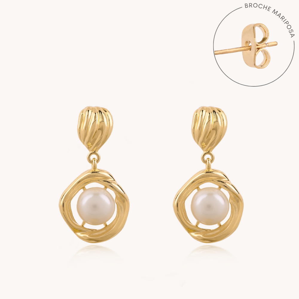 PLATA_BAÑADA_EN_ORO_18K-ARETES-Bohoo Jewelry-Bohoo Accesorios