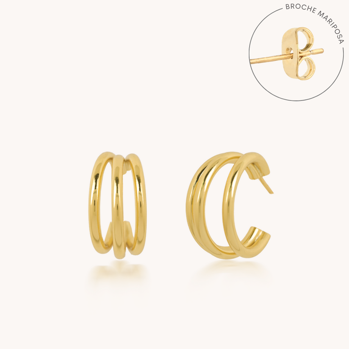 PLATA_BAÑADA_EN_ORO_18K-ARETES-Bohoo Jewelry-Bohoo Accesorios