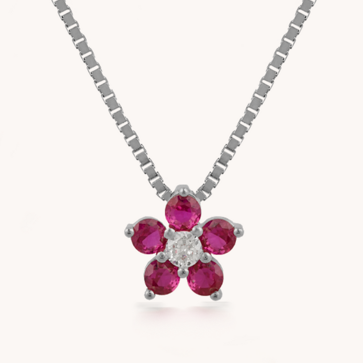 COLLAR ROSABELLA ROSE - 9125