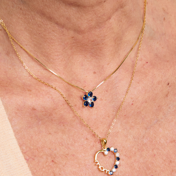 COLLAR ROSABELLA BLUE - 9134