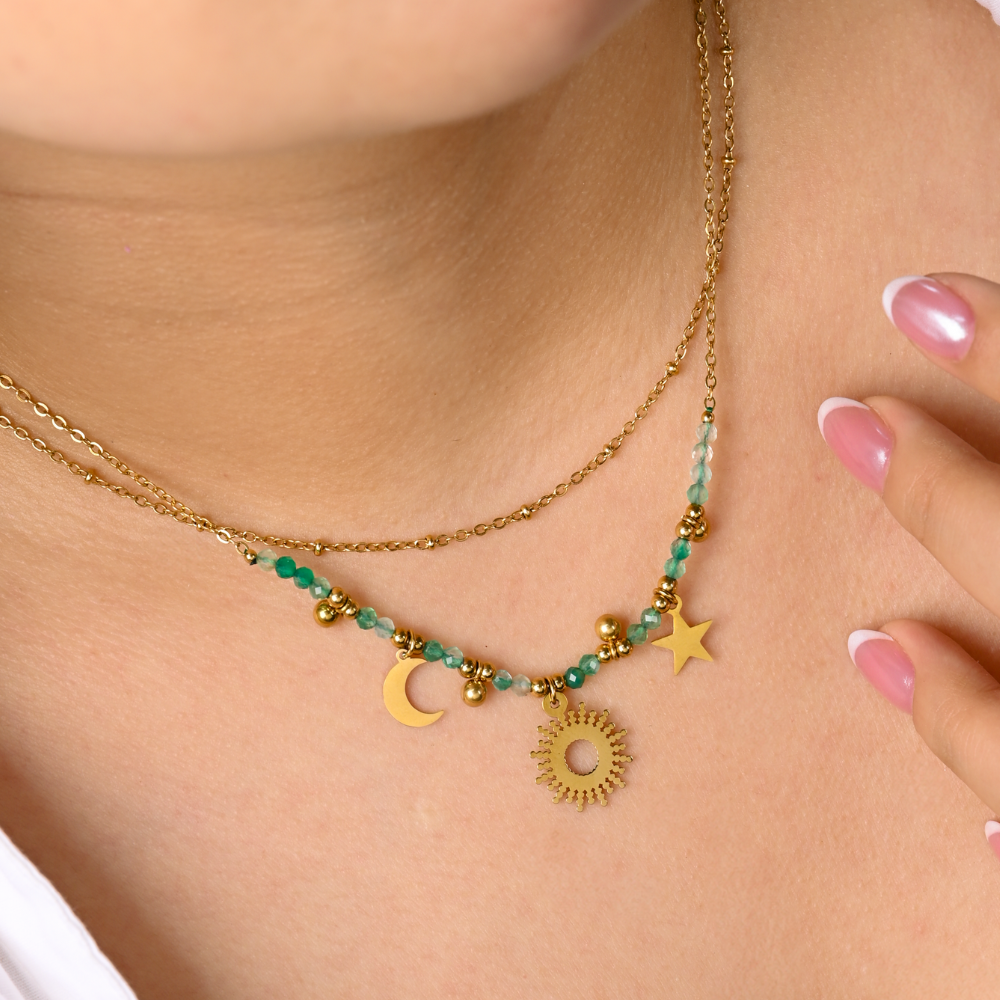 COLLAR ESMERALDA - 8806