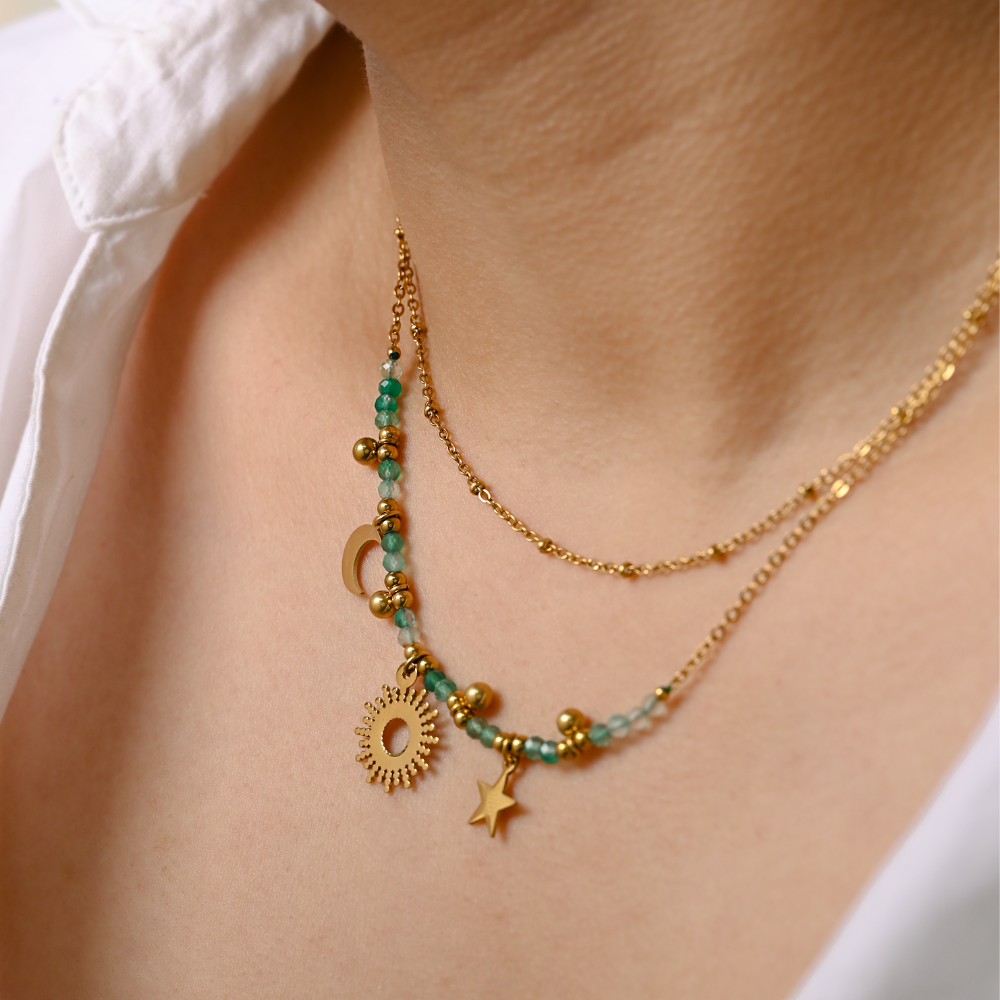 COLLAR ESMERALDA - 8806