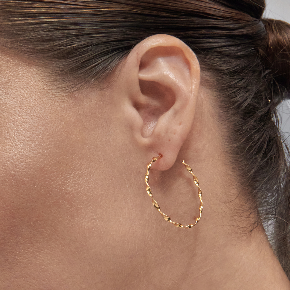 ARETES MAXI HOOP - 9794