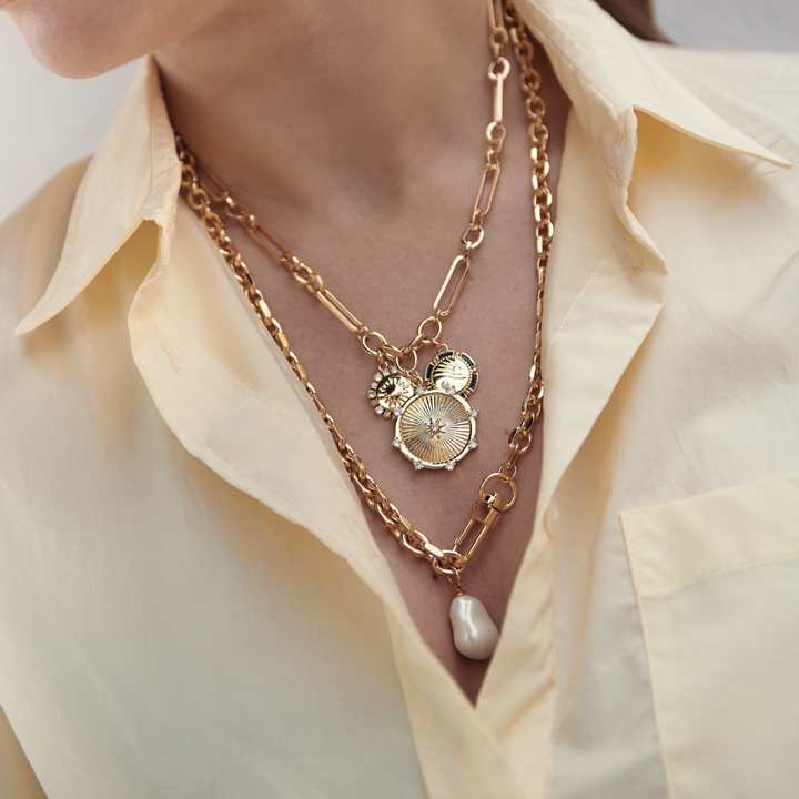 COLLAR PEARL CHAIN - 9844