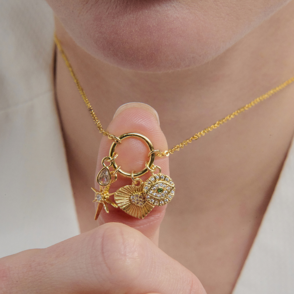 COLLAR SHINE AMULET - 9830