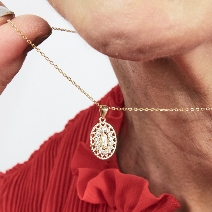 COLLAR VIRGEN MORENA - 9998