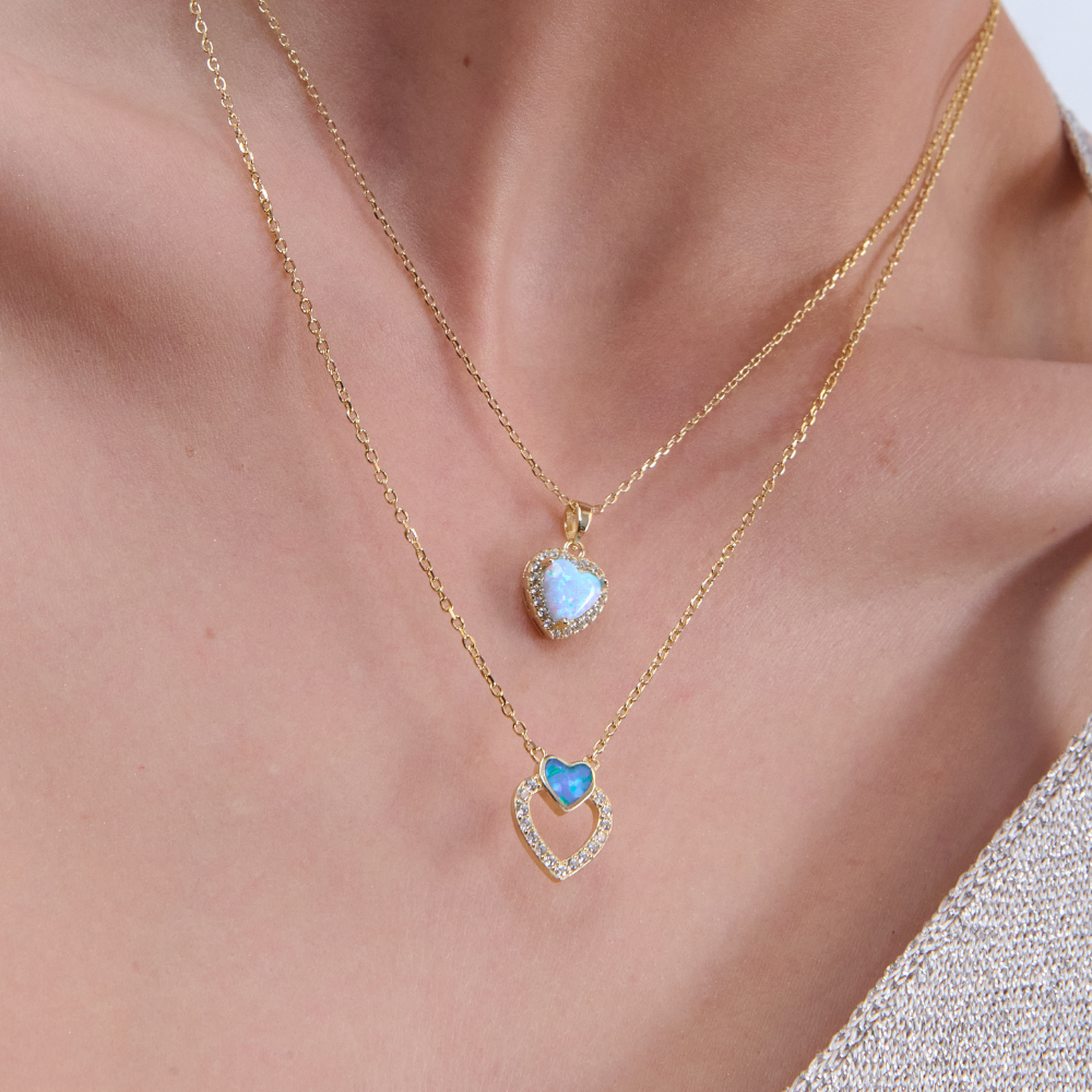 COLLAR OPAL LOVE - 10004