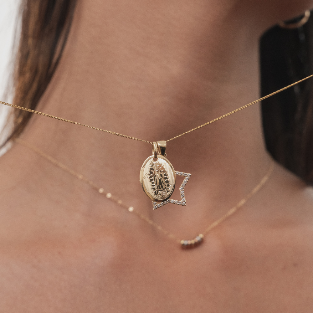 DIJE VIRGEN ORO 18K - 10320