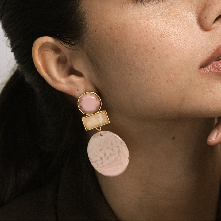 ARETES PINK AURA - 10540