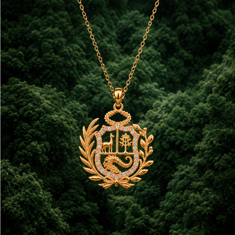 COLLAR ESCUDO DEL PERÚ