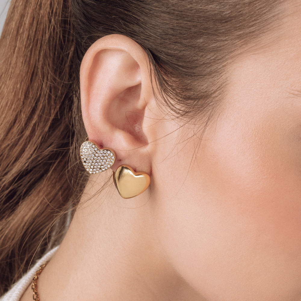 ACERO-ARETES-Bohoo Jewelry-Bohoo Accesorios