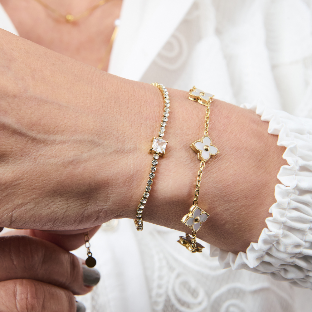 PULSERA IVORY PETAL - 10036