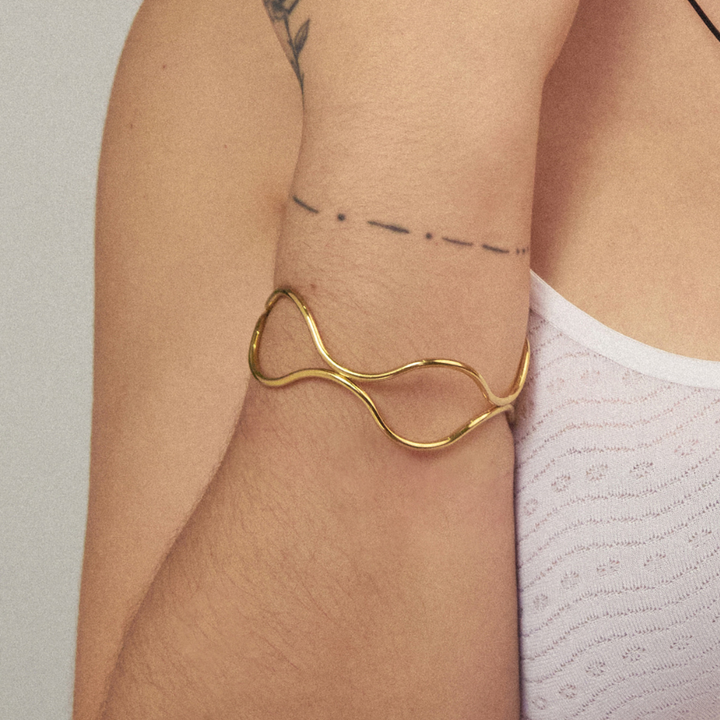 PULSERA MINIMAL CURVE - 10353