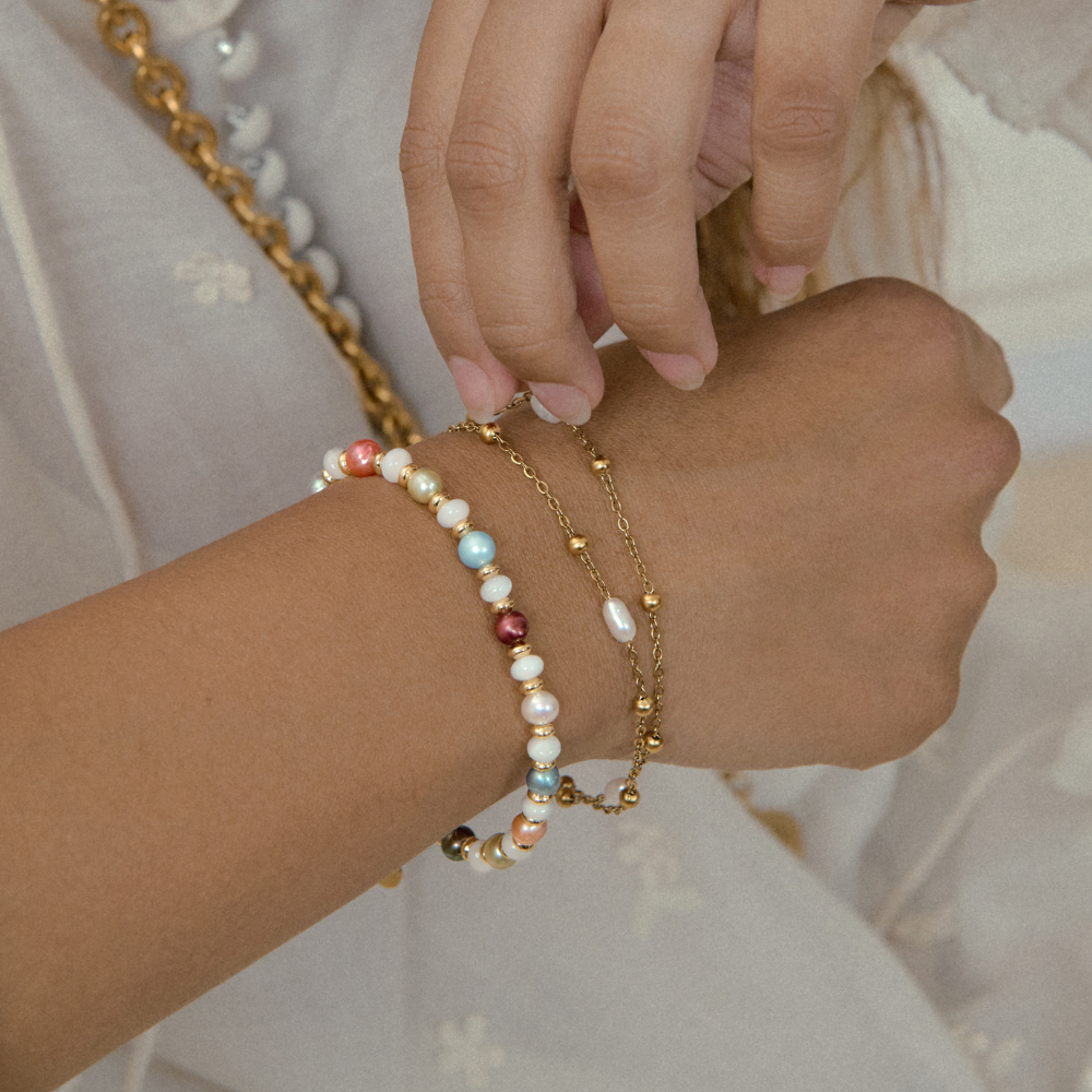 PULSERA MOMENTS IN PEARLS - 10482